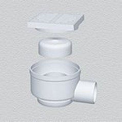 SIFON PARDOSEALA PVC 11x11 IESIRE LATERALA